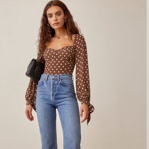 Reformation sawtelle top